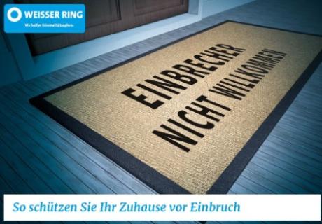 Einbrecher nicht willkommen